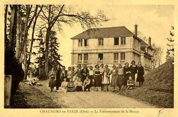 Carte postale préentorium de la Brosse